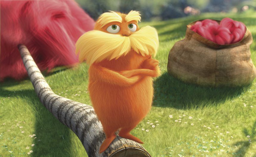 VISUALLY APPEALING: A scene from The Lorax. VISUALLY APPEALING: A scene from The Lorax.